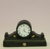 Black Coloured Mantle Clock