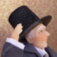 Felted Plastic Top Hat