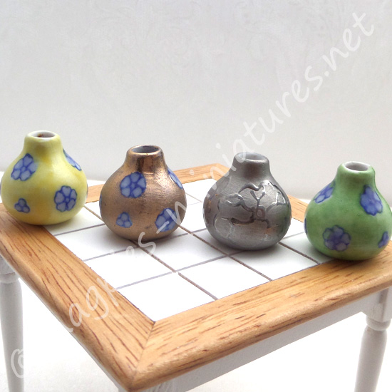Ornamental Vases - set of 4