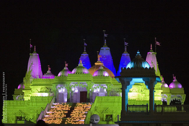 Diwali at BAPS SHRI SWAMINARAYAN MANDIR