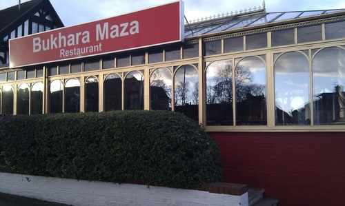 Bukhara Maza restaurant Osterley London from outside