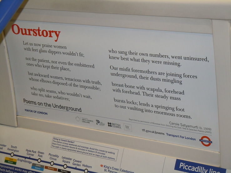 Ourstory-poem-on-london-underground