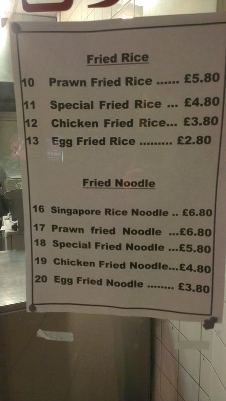 sizzling wok menu ilford