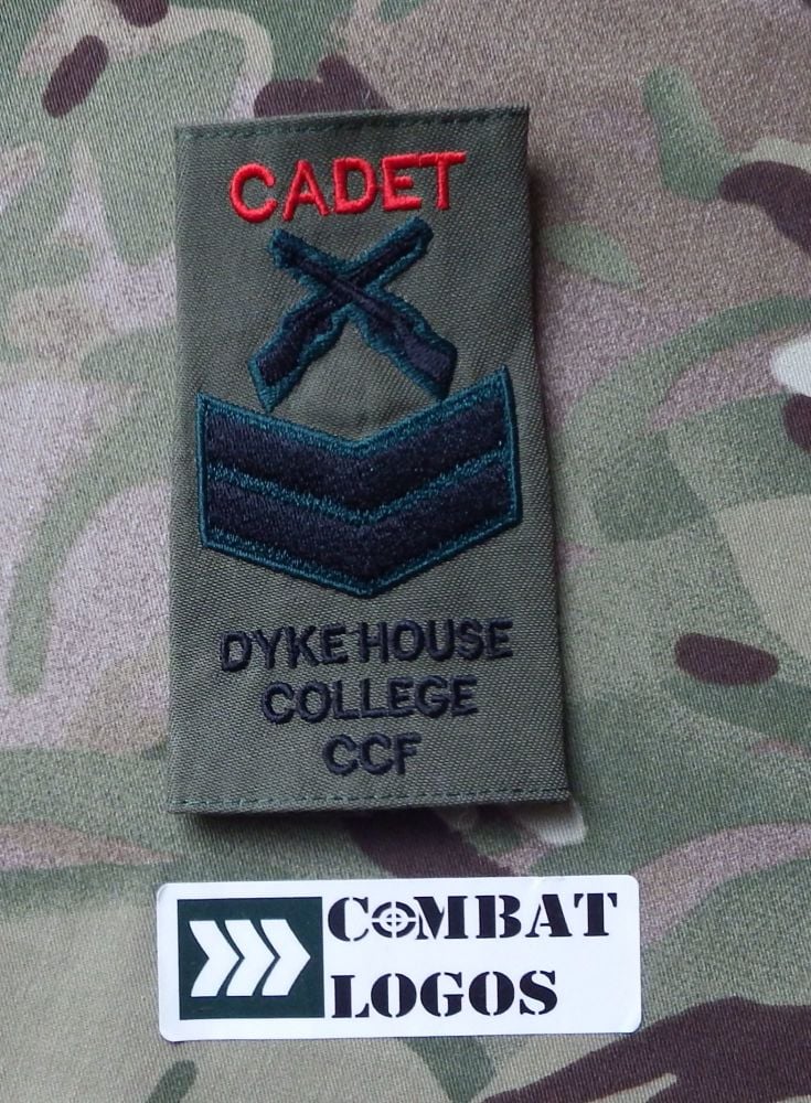 Cadet Rank Slides