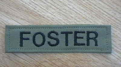 Name Patch Pack of 2