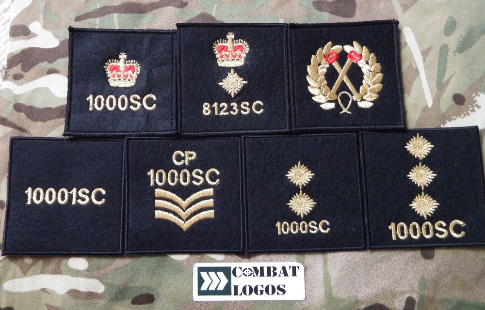Bespoke Rank Patches