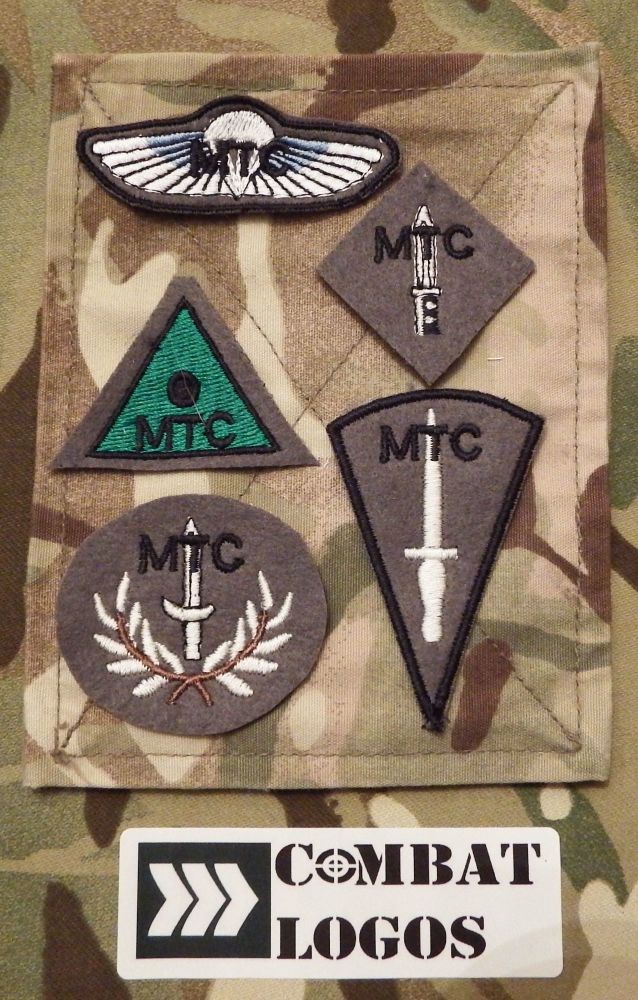 Marine Training Corps Advanced Qualification Badges