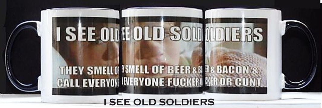 I See Old Soldiers Mug