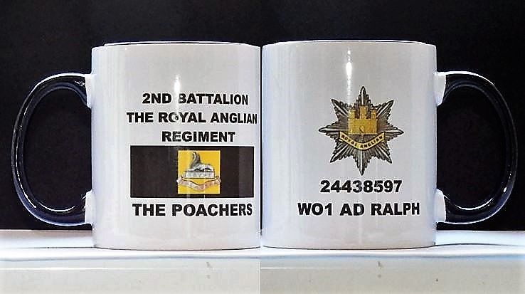 Royal Anglian Veterans Day Mugs