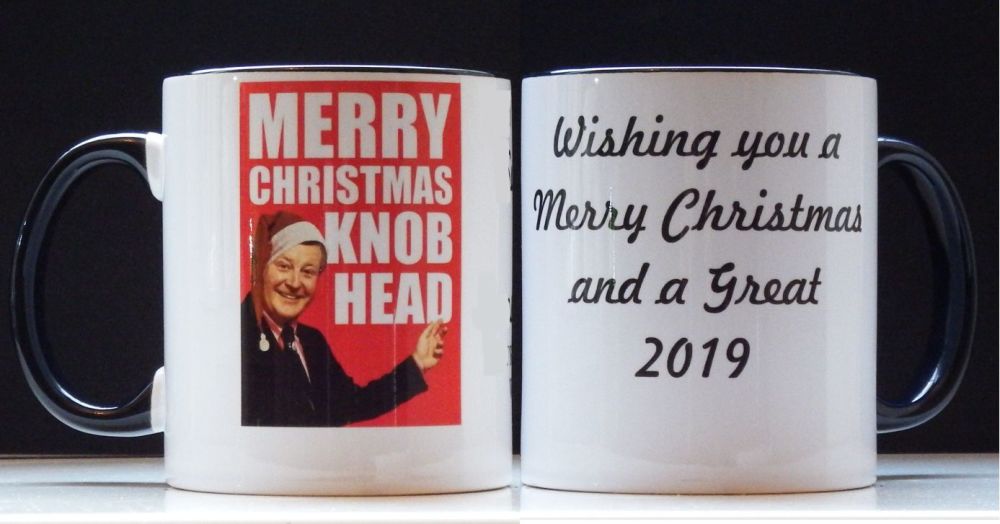 Merry Christmas Knob Head 2 Mug