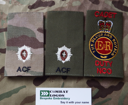 Household Div & Household Cavalry Rank Slides