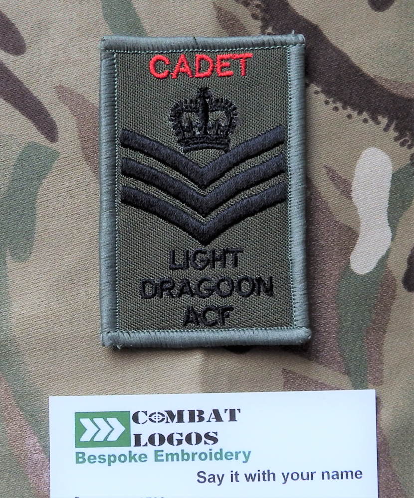 Cadet Rank Patches