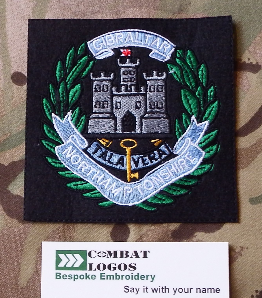 Northamptonshire Regiment Blazer Badge