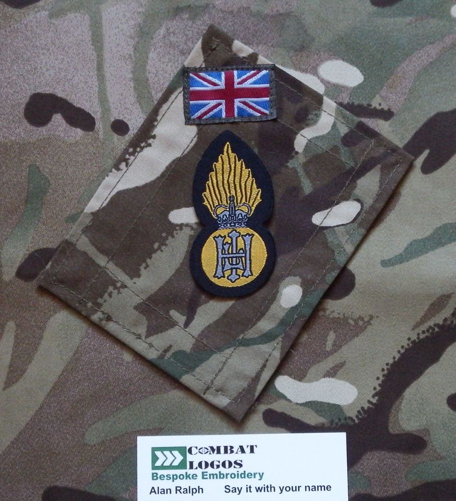 The Royal Scots Woven Cap Badge