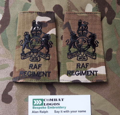 RAF Regiment Rank Slides - Shop