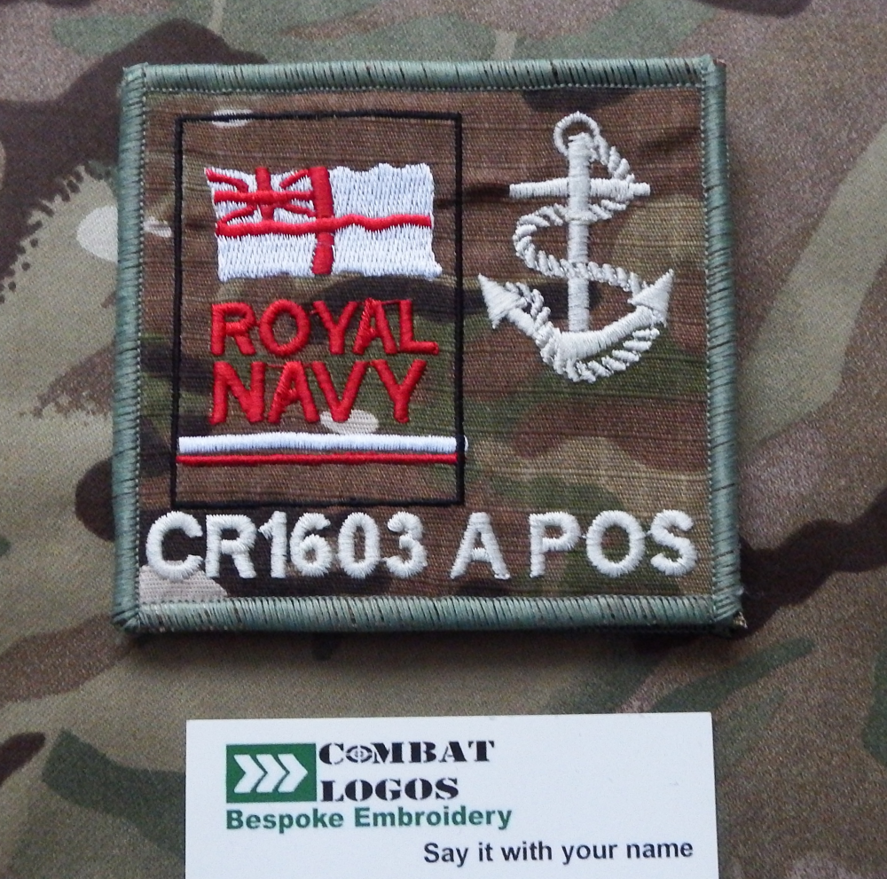 Royal Navy TRF Zap Patch Pack