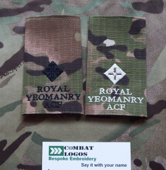 Royal Yeomanry Rank Slides