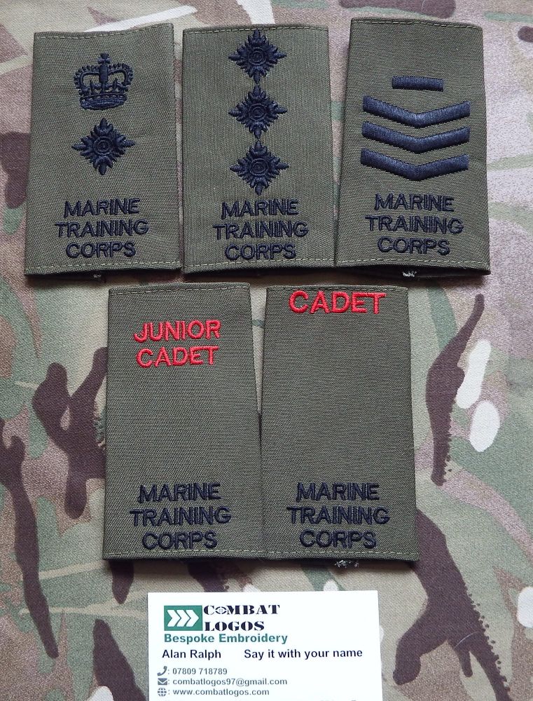 Marine Training Corps Rank Slides