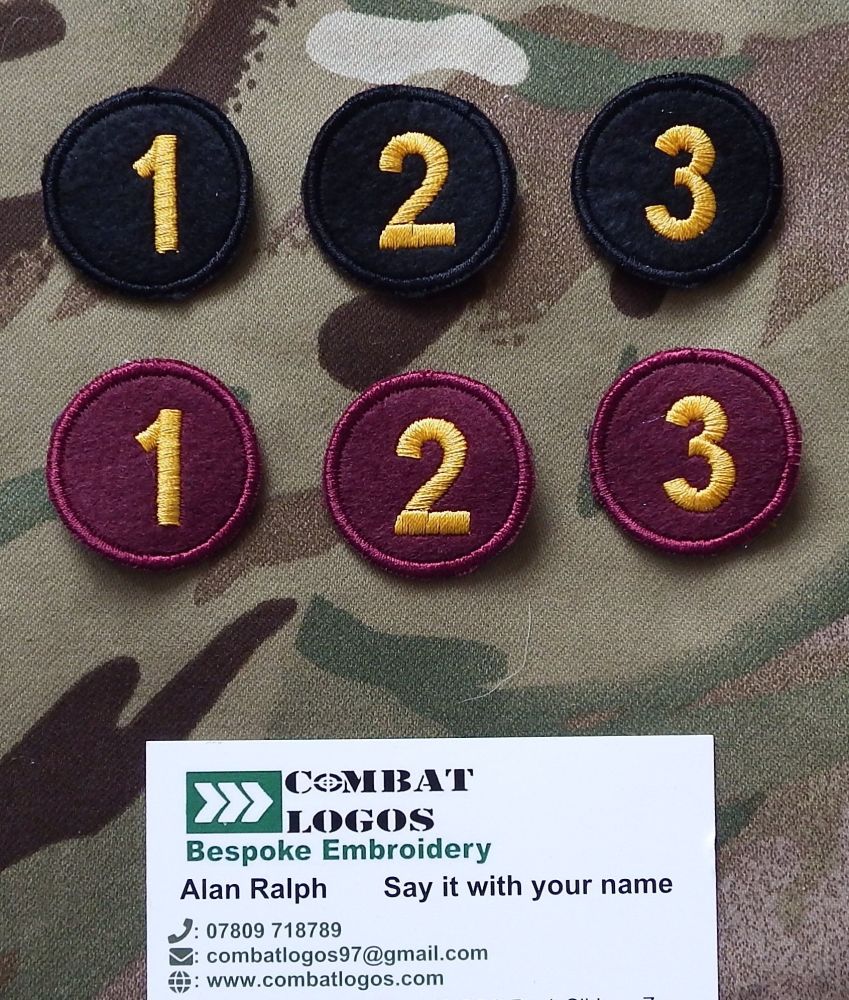 Platoon Identity Badges