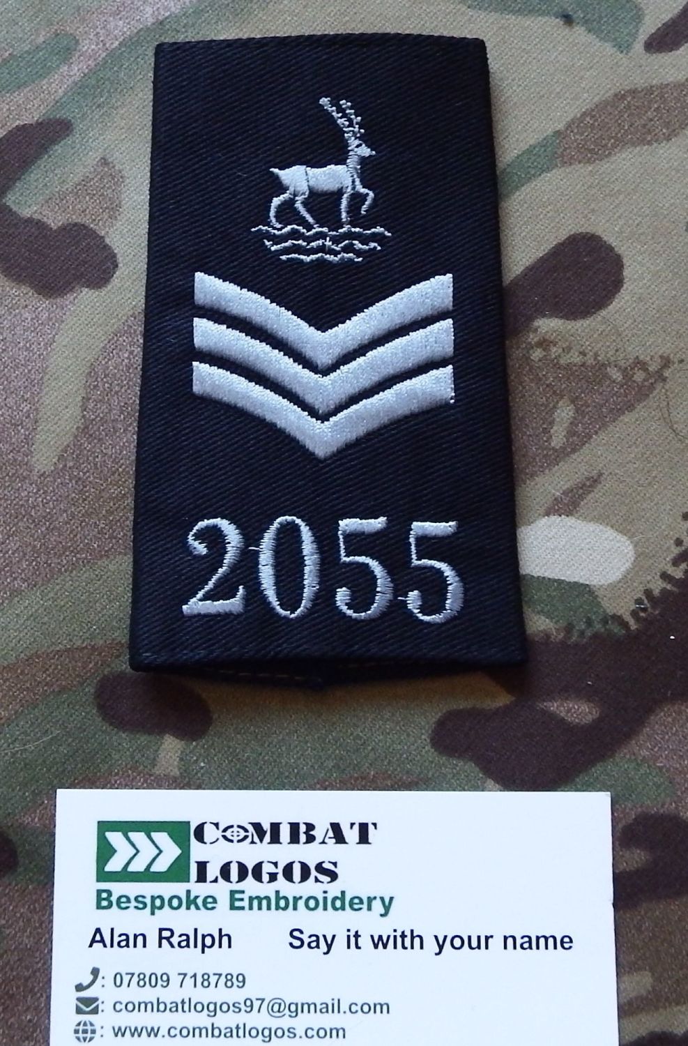 Hertfordshire Police Force Rank Epaulettes