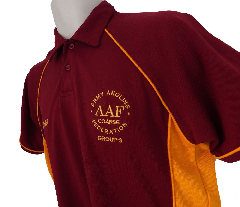 Group 3 AAF(C) Contrast Polo Shirt
