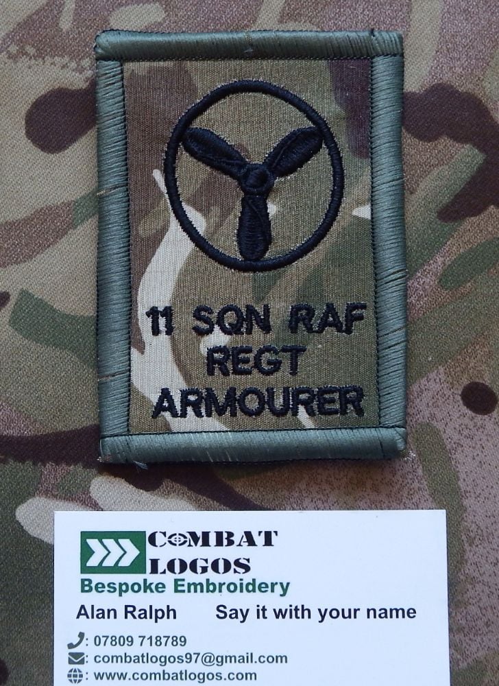 RAF Rank Patches