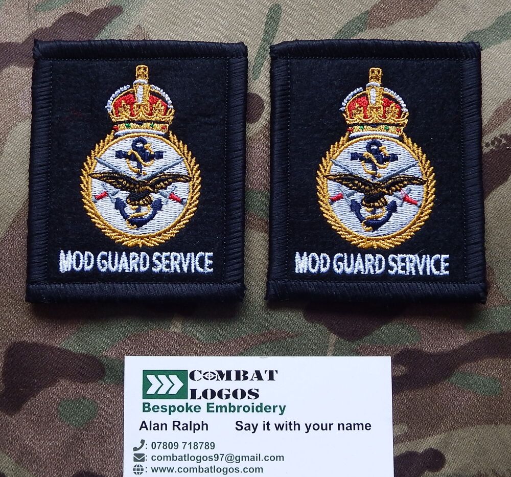 MOD Guard Service Badges