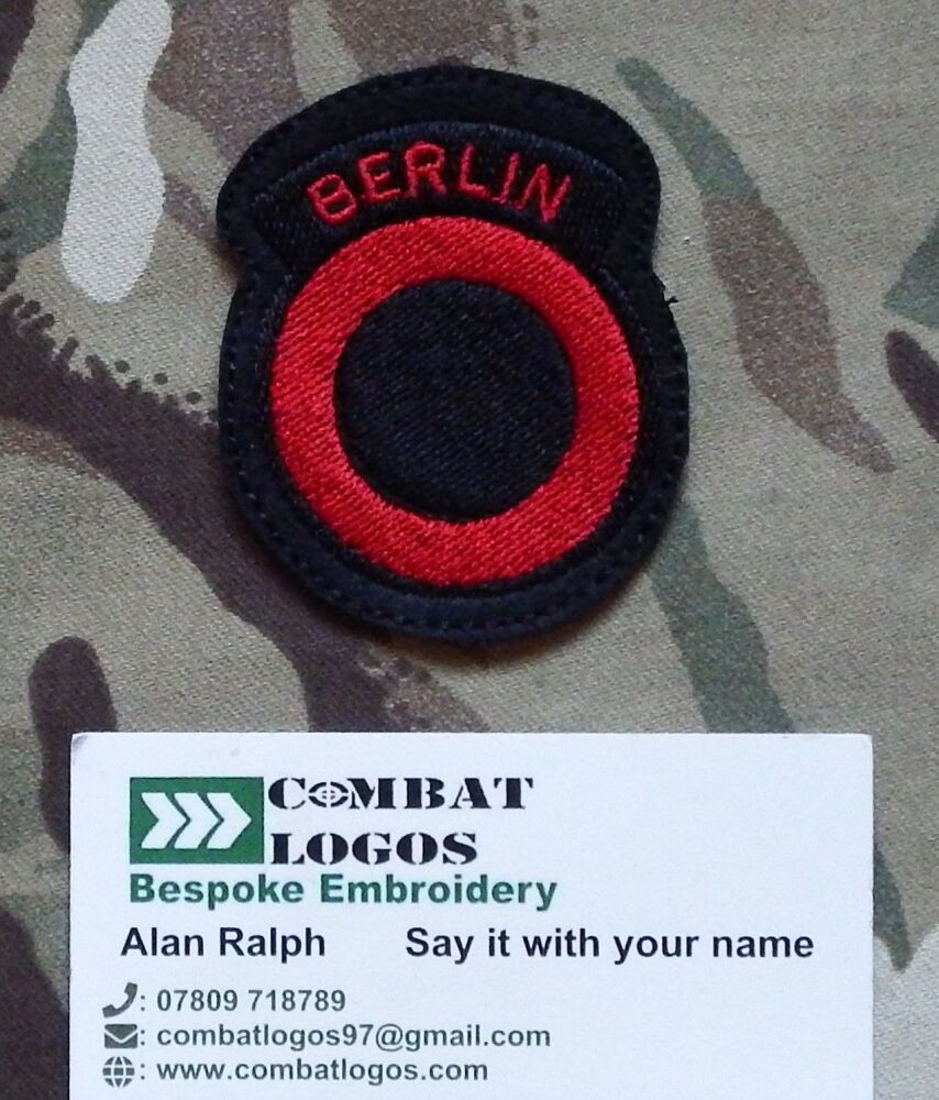 Berlin Field Force Patch