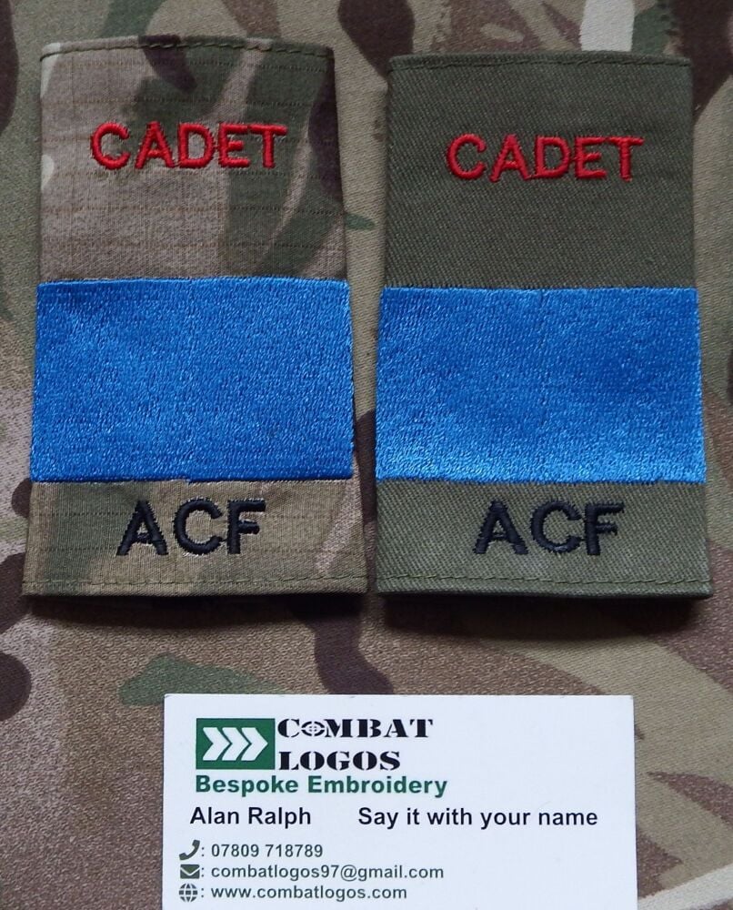 Cadet Under Officer Rank Slides