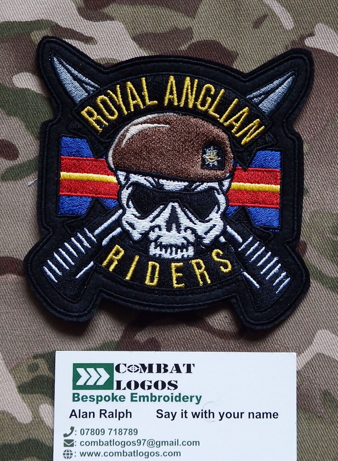 Royal Anglian Riders Badge