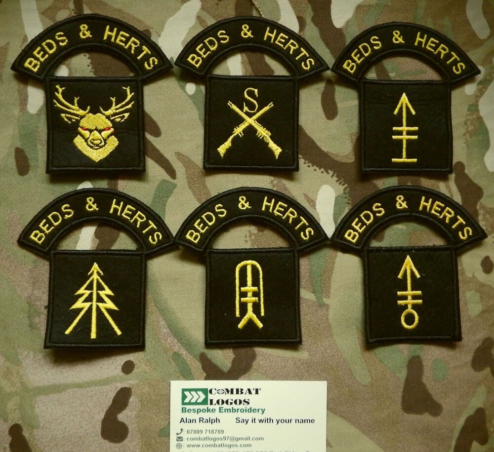 Poachers D (F Sp) Coy Patches