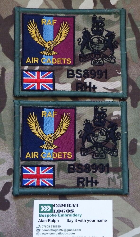 RAF Air Cadets Zap Patches
