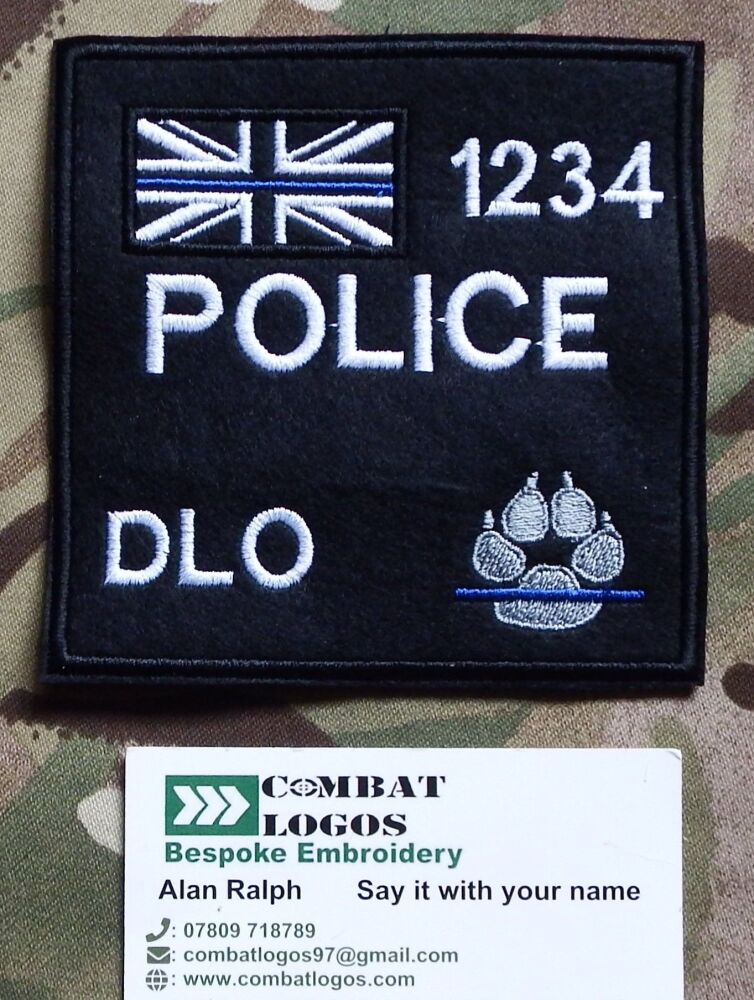 Police Dog Handler Patches