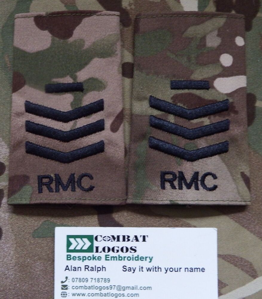 Royal Marine Corps Rank Slides