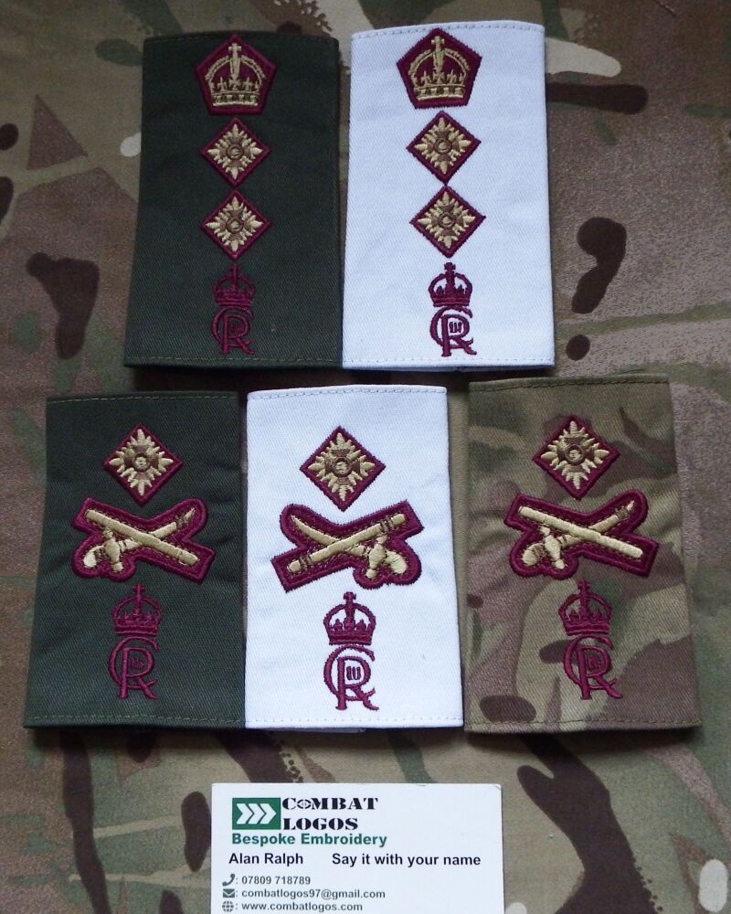 General Staff Officers Rank Slides