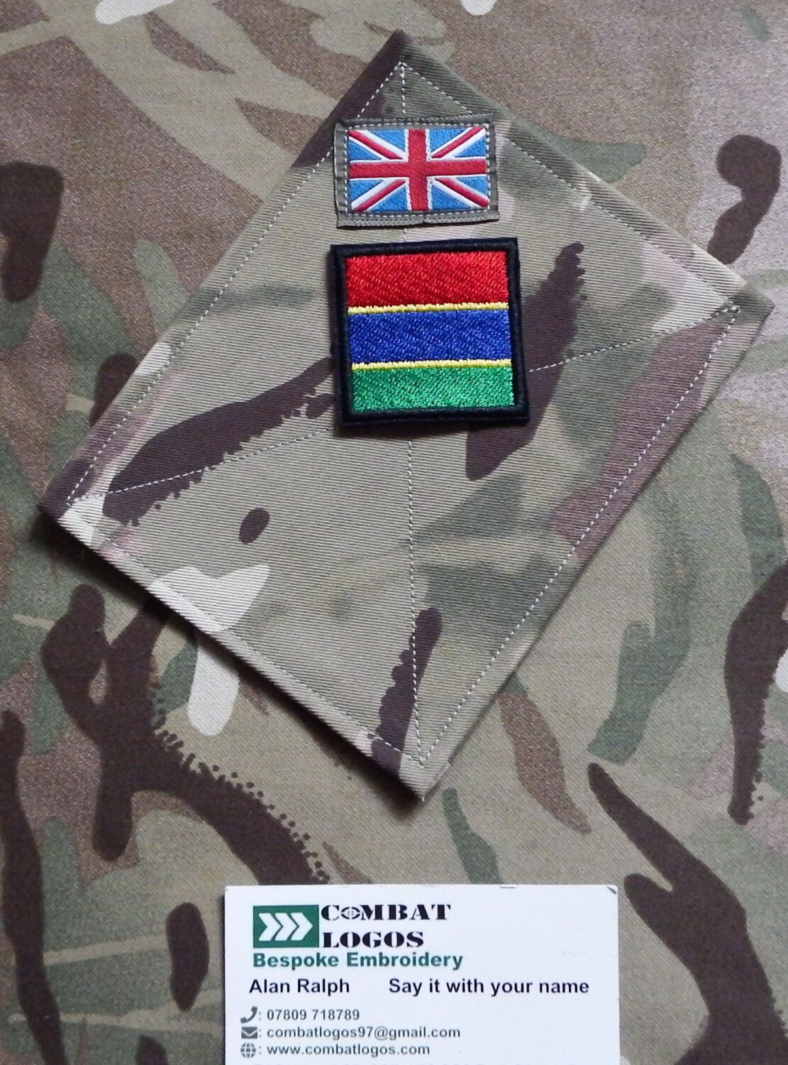 Marine Training Corps Tactical Recognition Flash