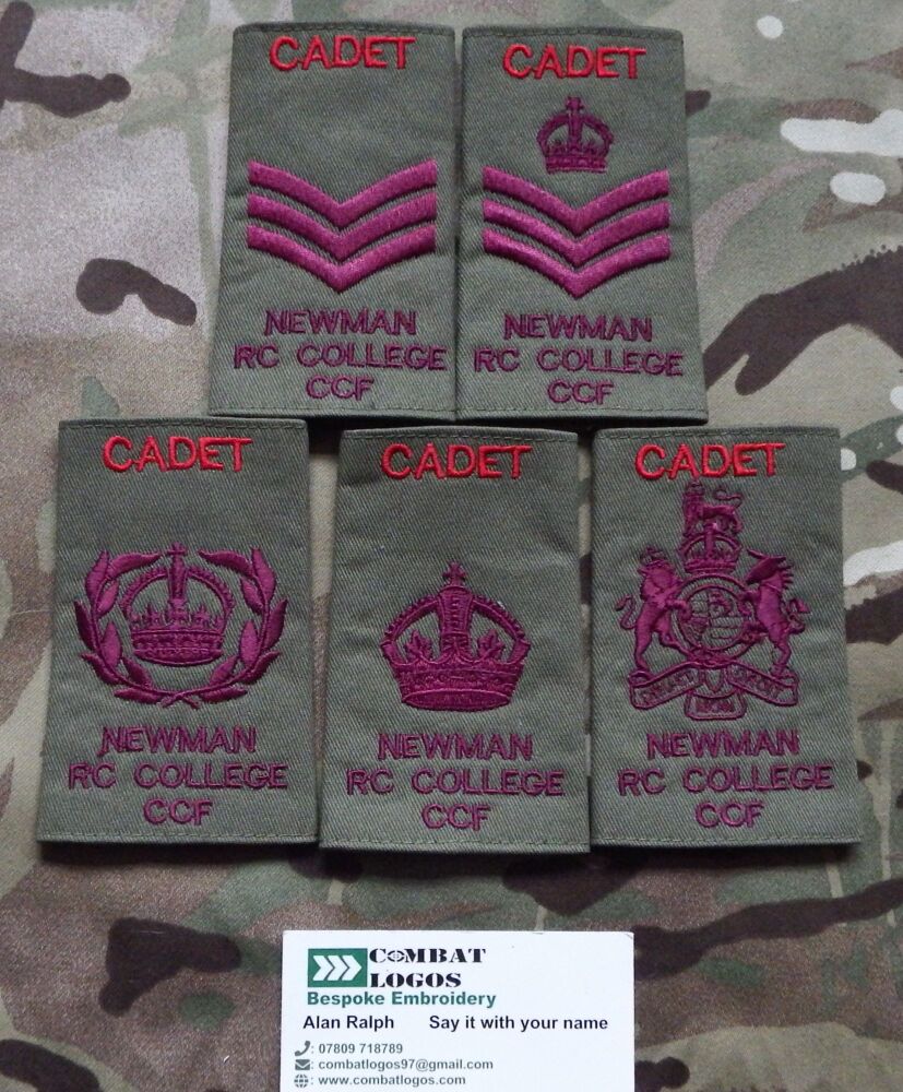 CCF Cadet Rank Slides