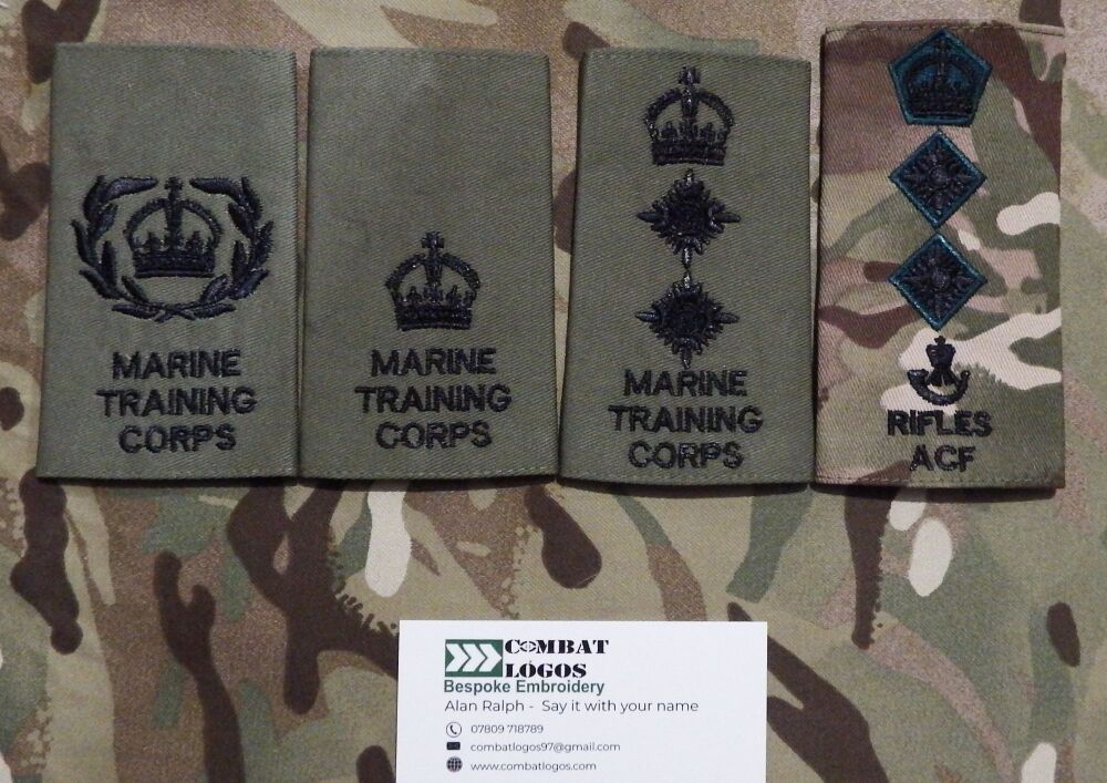 Marine Training Corps Rank Slides
