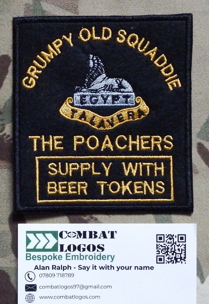 Grumpy Squaddie Patch