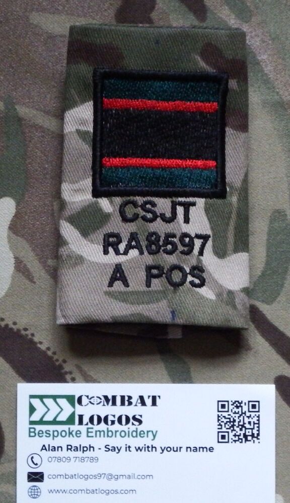 Virtus Vest TRF Zap Patch