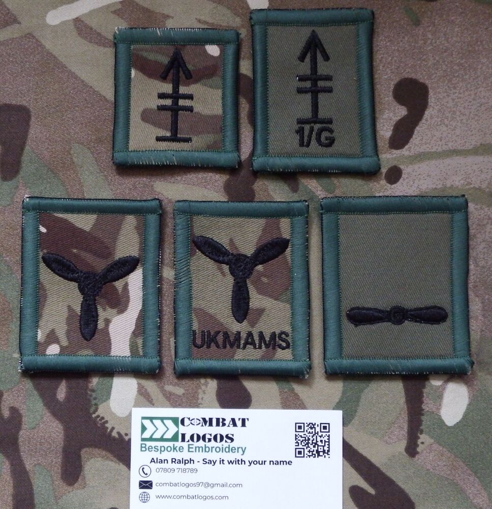 RAF Rank Patches