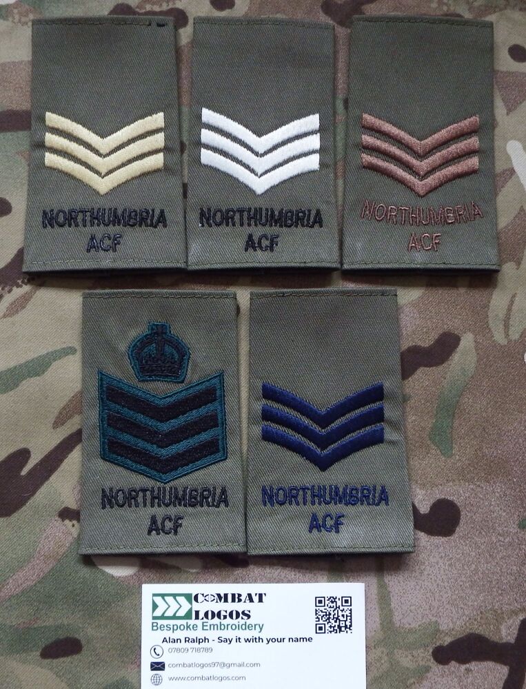 Northumbria ACF Rank Slides