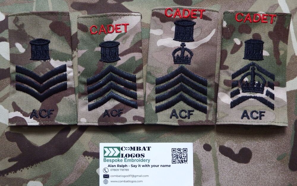 Rank Slides for Band & Drums