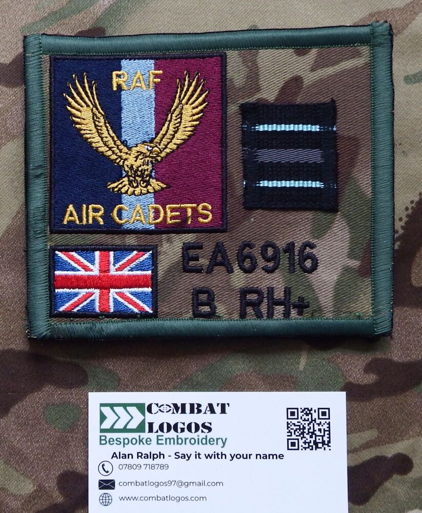 RAF Air Cadets Zap Patches