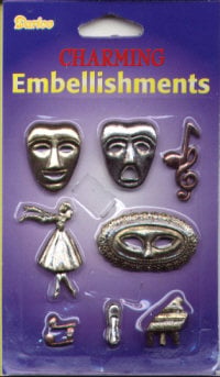 Charm Embellishments - Theatre