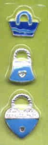Charms - Handbags - Blue