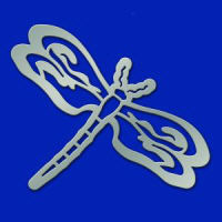 American Traditional Stainless Embossing Stencil - Dragonfly