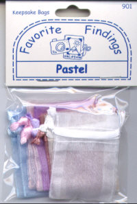 Favourite Findings Keepsake Bags - Pastel
