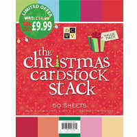 DCWV Christmas Cardstock Stack - 8.5x11