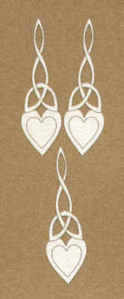 Light Arted Designs - Mini Welsh Love Spoons
